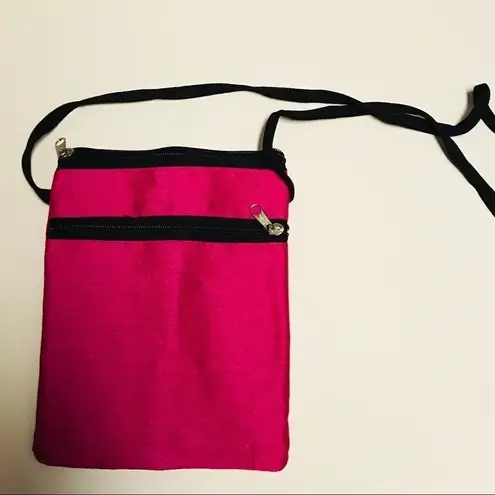 Embroidered Bohemian Bollywood Elephant Crossbody Bag Pink