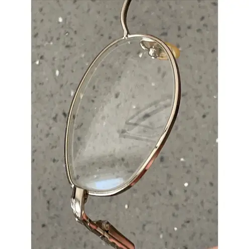 Marchon Super Flex Eyeglasses Frames ONLY Gold Flex Italy 50