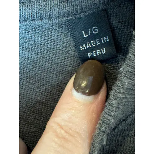 ATM Anthony Thomas Melillo Shirt Women Large Gray Cotton Short Sleeve Tee Preppy