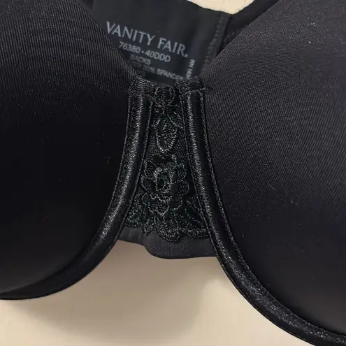 Vanity Fair Black Full-Coverage Bra