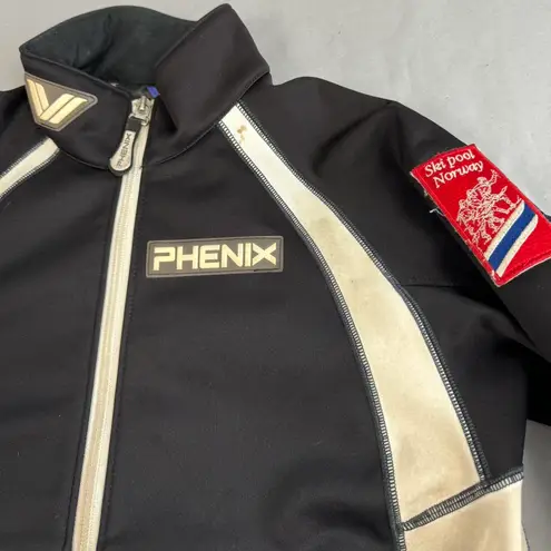 Vintage Phenix Ski Zip Up Black Size 12