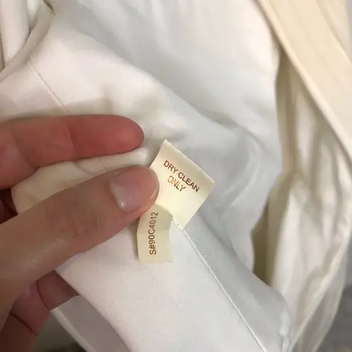 Marchesa Notte Silk Dress Embellished Beaded Neck bridal engagement wedding Size 10