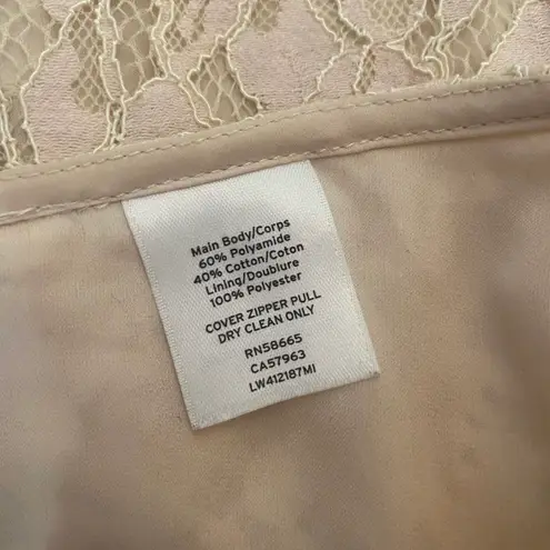 Lewit Lace Pattern knee length skirt SZ 10