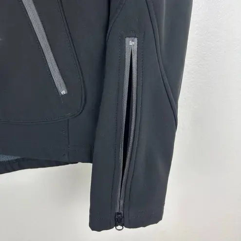 Horseware Ireland Soft Shell Black Jacket Size XS Riding Equestrian Flaw