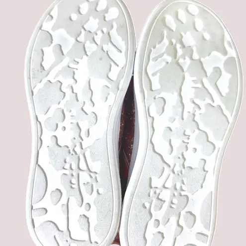 NWT Shiny Gold Glittery Low Top Sneakers