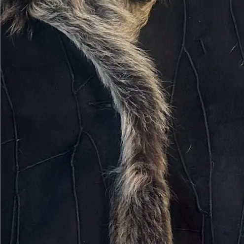 Y2K Reversible Shearling Jacket Black Size 10