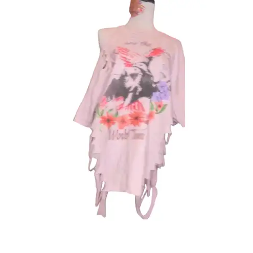 Prince and the Revolution World Tour 1985 Distressed Tee Size L / XL OOAK Purple