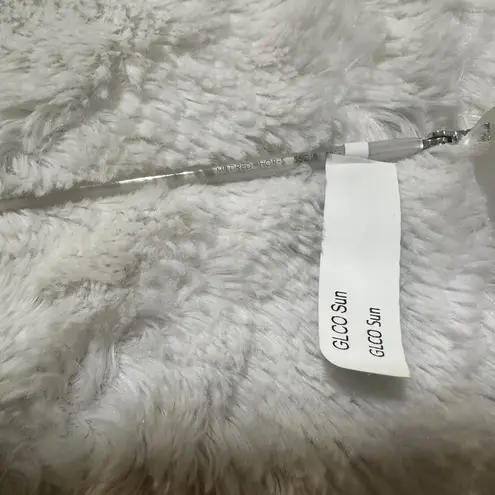 Garrett Leight Mildred 55 Horchata White 50's Cat Eye Sunglasses Hip Hop Beach