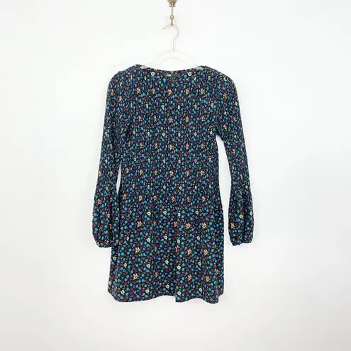 Maje Rockina Floral Print Mini Dress