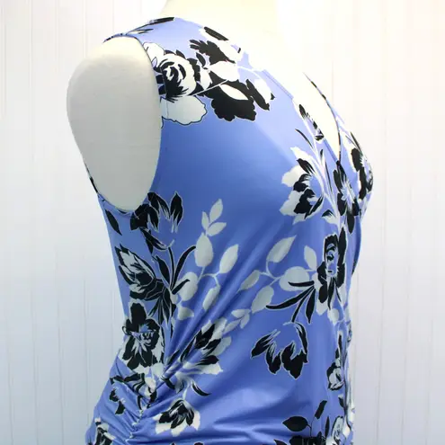 Yumi Kim NEW Maternity XL Hold Tight Dress Wonderful Life Blue Floral Stretchy