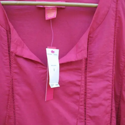 Catherine Malandrino NWT Pink Boho Peasant Dress