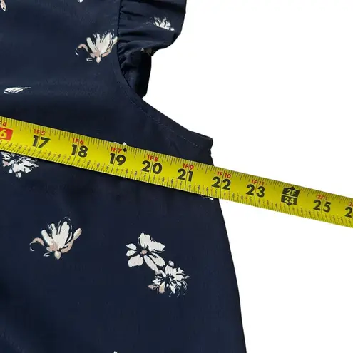 Hello Mia Blue Floral Dress Women Size Large | 58