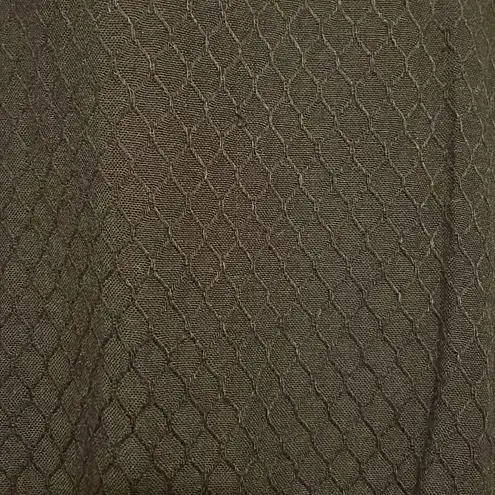 Soft Surroundings Black Patterned Jumpsuit with Cut out Sleeves & Pom Pom Trim - Image 7