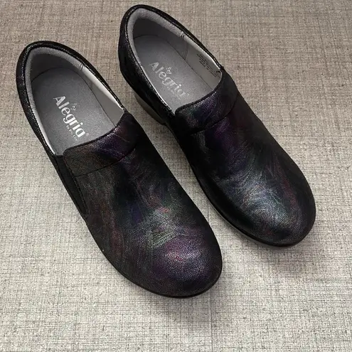 Alegria Eryn Soiree Clog Multicolor Iridescent NEW Size 41 US 10.5/11 Work Shoe