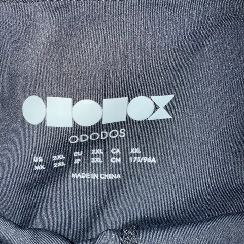 🎄Ododos Geometric Print Leggings Red Size 2X