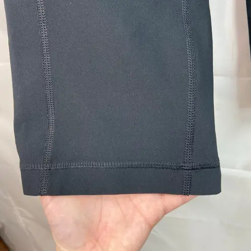 Nike  women's black dri-fit cropped capri active tummy control athletic leggings