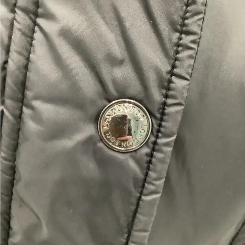 London Fog Warm midi puffer coat 🖤🖤🖤