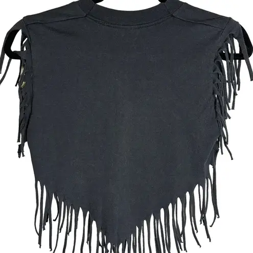 Sturgis 1993 Motorcycle Rally Vintage Y2K Modified Tee Tank Fringed 14