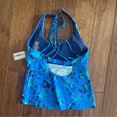 Title Nine Aria Underwire Tankini Top in Chili Blossom