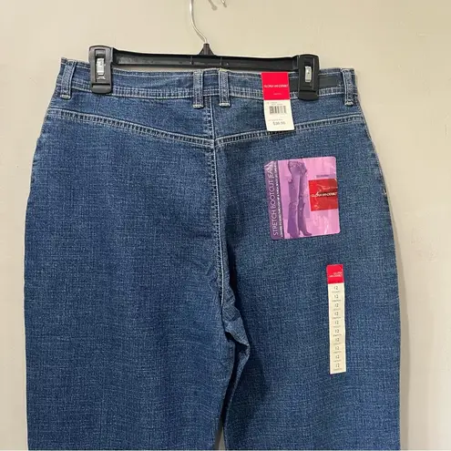 Gloria Vanderbilt NWT GLORIA PERFECT FIT antique Blue BOOT WOMEN'S SIZE JEANS 12