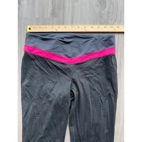 VSX Victoria's Secret Shaping Studio Flare Leggings Yoga Pants S/P Gray Pink Size undefined