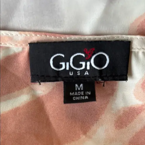 Gigo Pink and White Tie