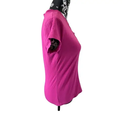 Covington Basic V Neck T shirt Casual Lounge Loungewear Cotton Everyday Workwear