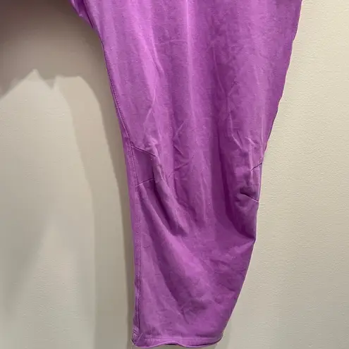 Free People Movement Hot Shot Onesie Deep Mulberry Purple Boho Granola Lounge Size XS