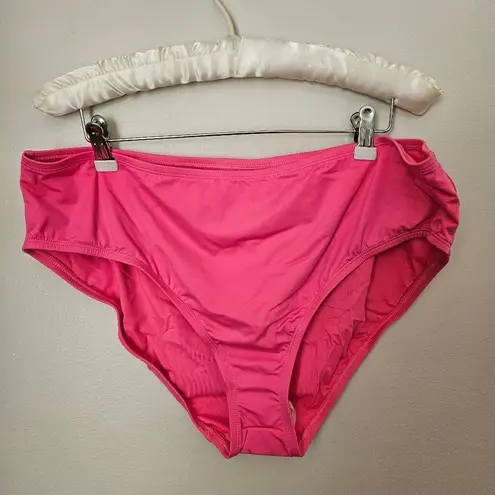 ANDIE Swim The Bikini Bottom Rou Pink Casual Vacation Beach Pool Style # AB370