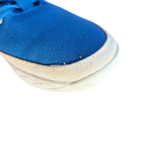 Nobull Unisex Sky Royal Blue Canvas Lace Up Sneaker Trainer - W9 / M7.5