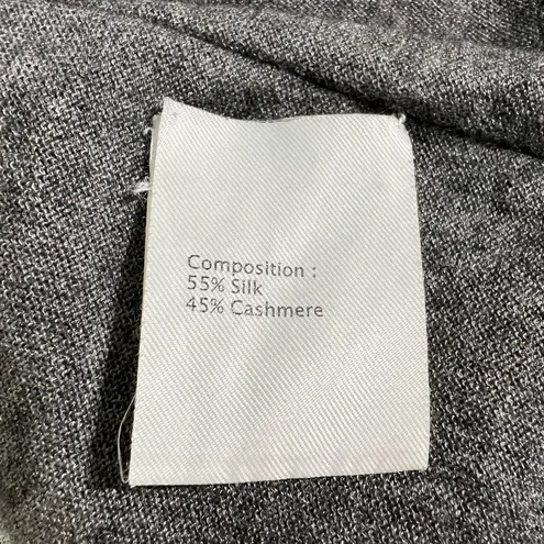 3.1 Phillip Lim Silk Cashmere Dress Med Luxe Gold Buttons Pockets Quiet Luxury