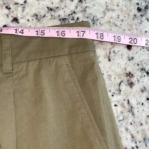 QL2 Women’s Bermuda Shorts Clementine Sveva 29 Army NWT Italy Size 48 US 12 Brown