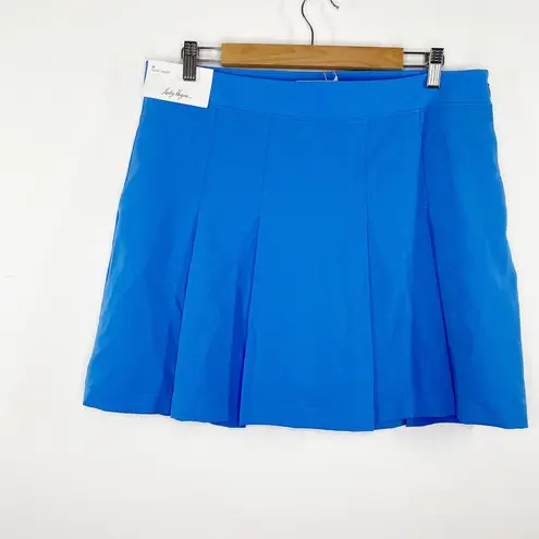 Lady Hagen  Preppy Blue 7” Pleated Fashion Golf Skort Active Womens Size 10