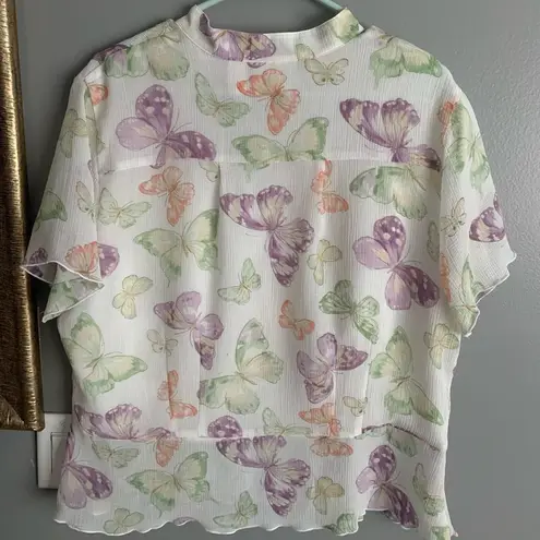 American Vintage vintage butterfly blouse