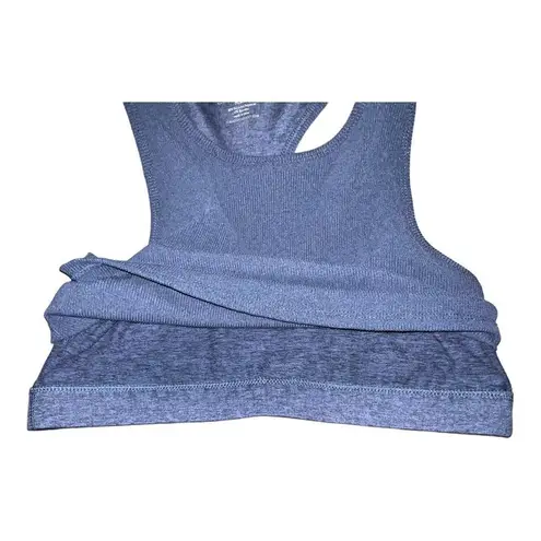Threads 4 Thought THREADS 4 THOUGHT KENSI RIB SPORTS BRA NAVY BLUE RACERBACK WOMEN MEDIUM NEW