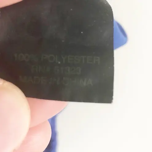 Cynthia Steffe Gathered Top Blue Polyester Size XS