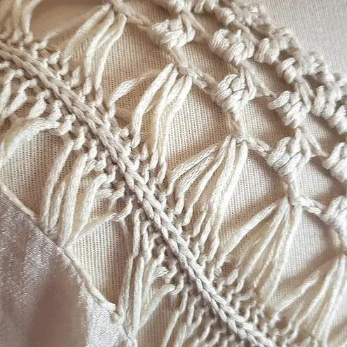 Surf Style Vintage 90’s crotchet swim , hippie, boho coverup