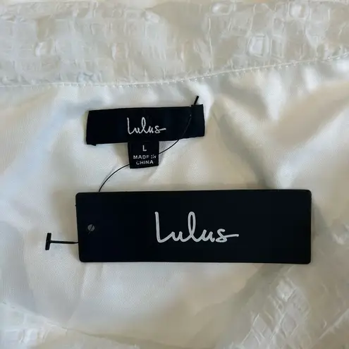 NWT Lulus Sunny Days with You White One