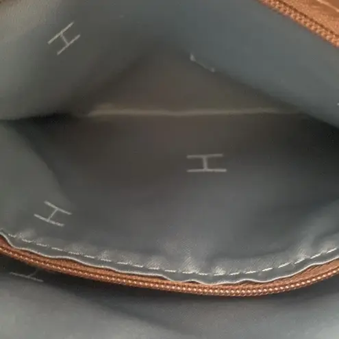 H by Halston Leather Crossbody Bag