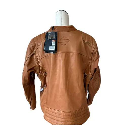 NWT Pursuit Triple Vent System 100% Leather Jacket 97025