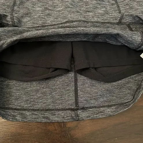 Athleta  dark heather gray mini tennis skort size XS