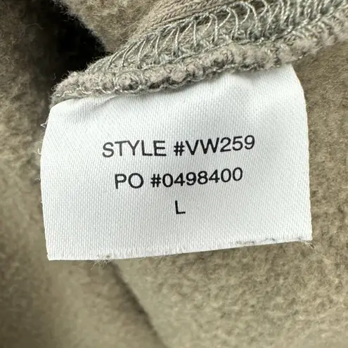 Vuori | L | Restore Crop Crew Pullover Long Sleeve Oregano Sweatshirt VW259