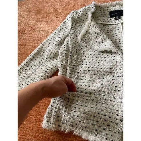 Adrienne Vittadini Tweed Blazer S