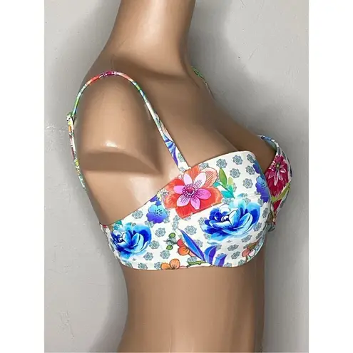 Johnny Was New. floral bikini top. X-Large. Retails $119