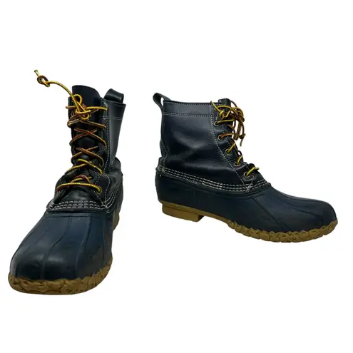 L.L. Bean Bean Boots Duck 8" Leather Lace