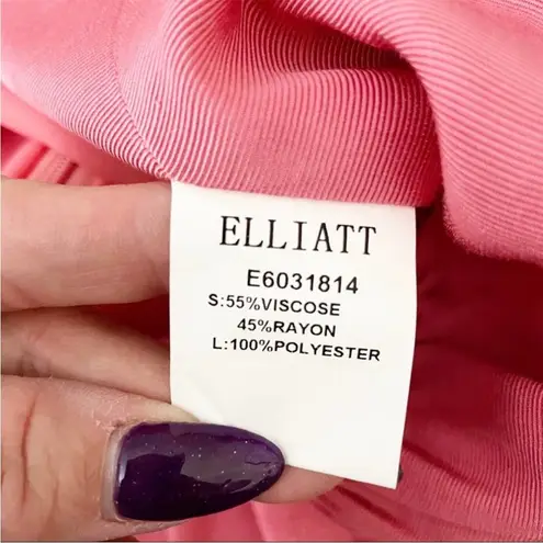 Elliatt Revolve Chord Ruffle Mini Valentine Dress Size S