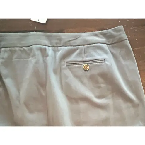 Vintage Bloomingdale's Grey Pencil Mini Skirt Button Back Pocket Lightweight Gray Size undefined
