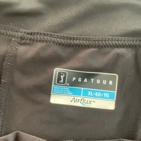 PGA Tour Womens Black Built In Shorts Golf Skort Size XL