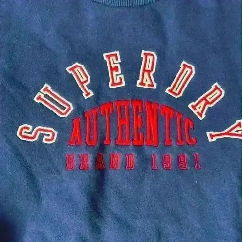 Superdry Urban Street Logo Spellout Crewneck Sweatshirt US 8