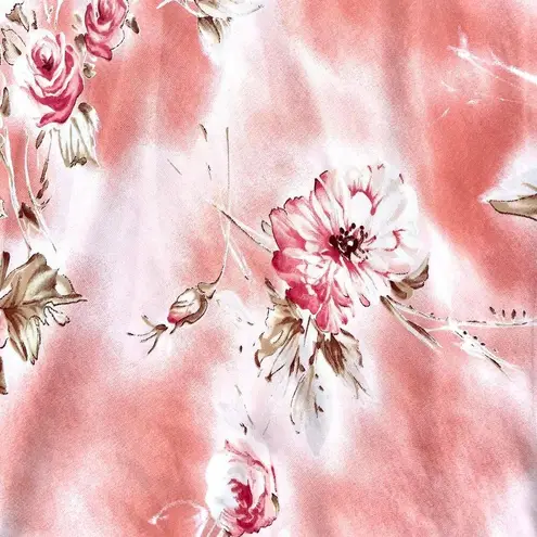 Vintage 90s Pink Floral Fairy Dress Size L